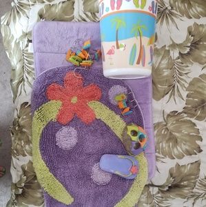 Beach Flip Flop Bathroom Decor